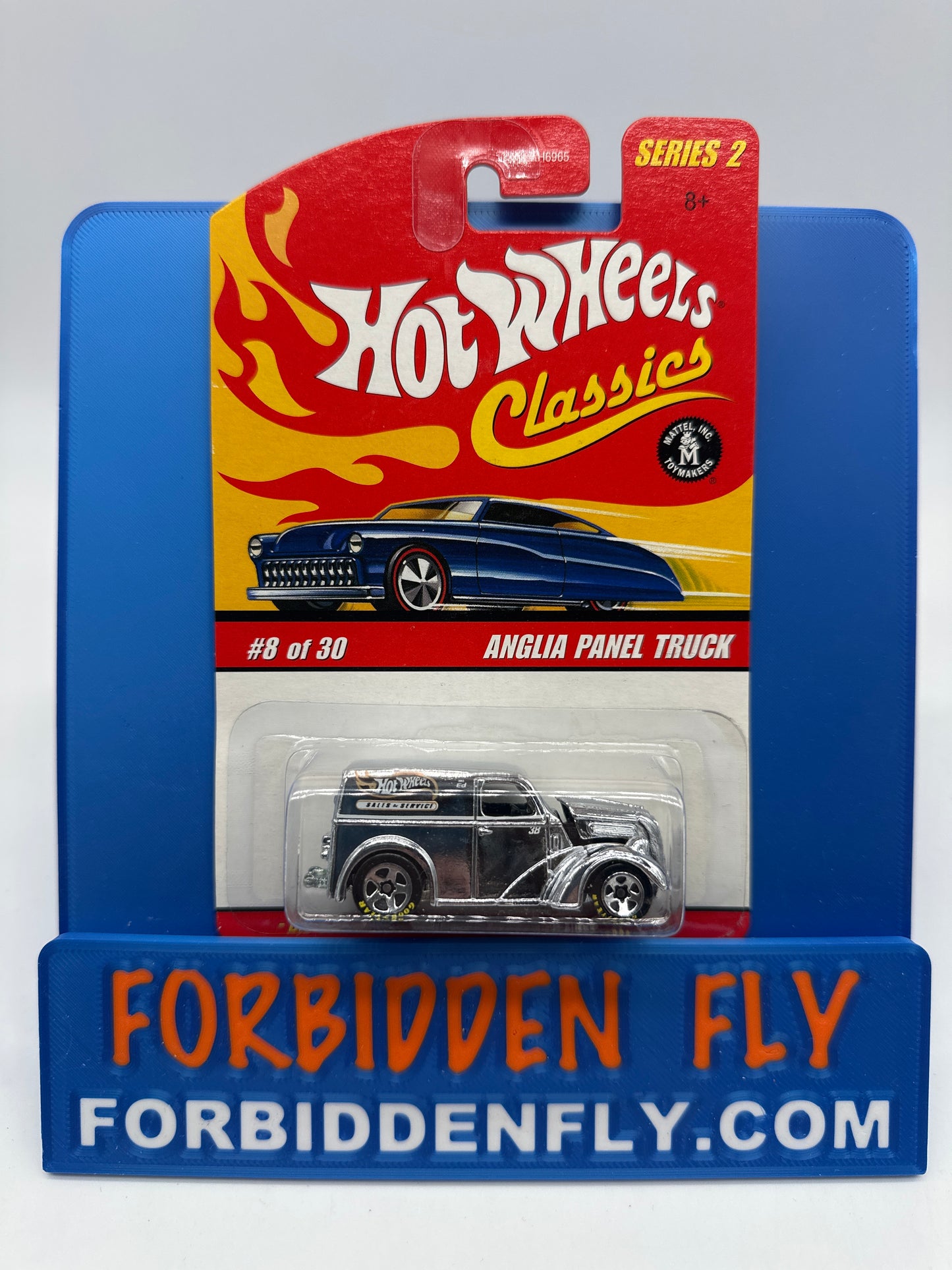 Hot Wheels Classics - Series 2 #8 of 30 - Chrome Anglia Panel Truck