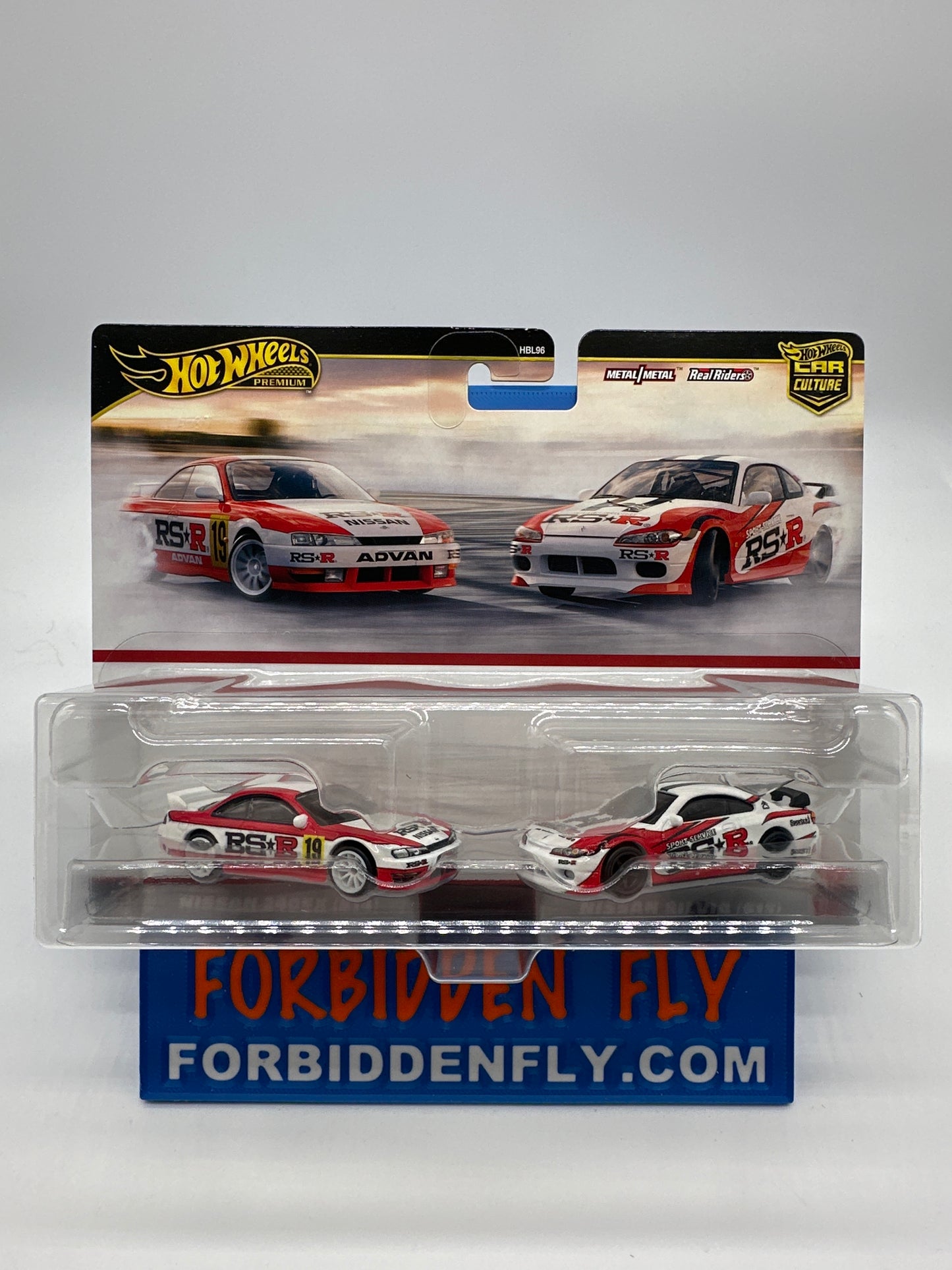 Hot Wheels Car Culture - Target Exclusive Premium 2 Pack - Nissan 240SX (S14) & Nissan Silvia (S15)