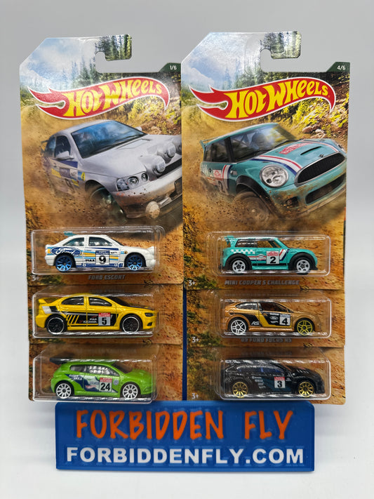 Hot Wheels - 2019 HW Backroad Rally Series - Complete Set of 6