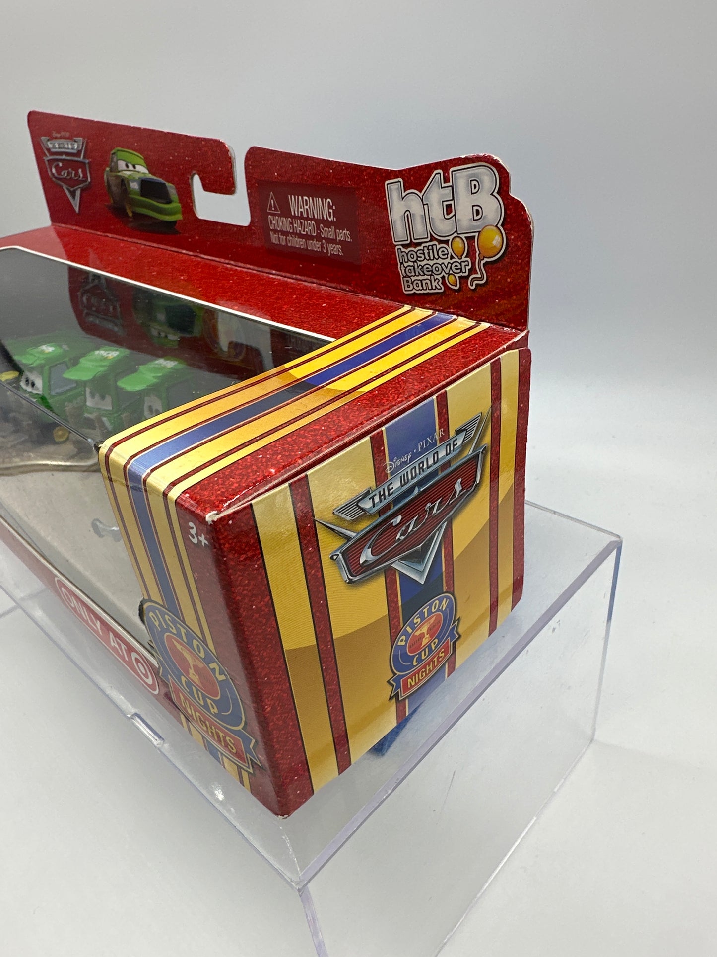 Disney Pixar Cars Movie - World of Cars Piston Cup Nights Series Target Exclusive - Team HTB Crew Multipack Set