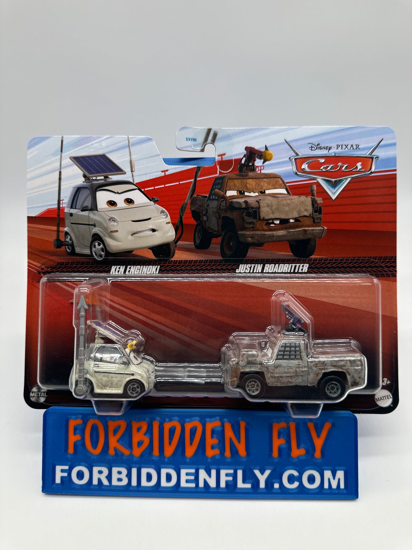 Disney Pixar Cars 2025 - (Two) 2 Pack - Ken Enginoki & Justin Roadritter