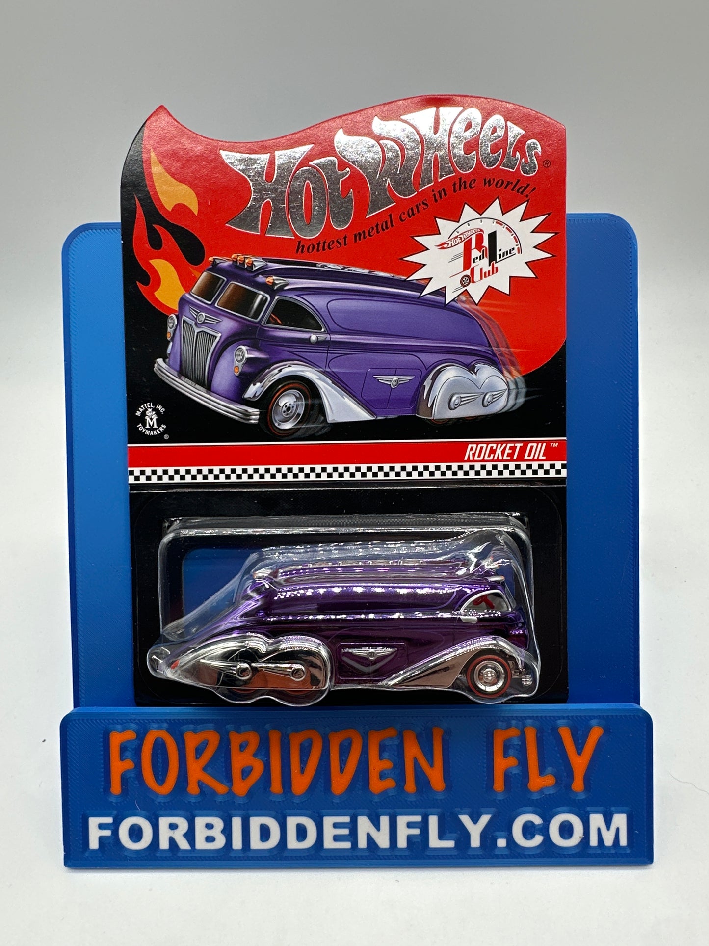 Hot Wheels RLC 2011 Red Line Club Release - Purple Rocket Oil