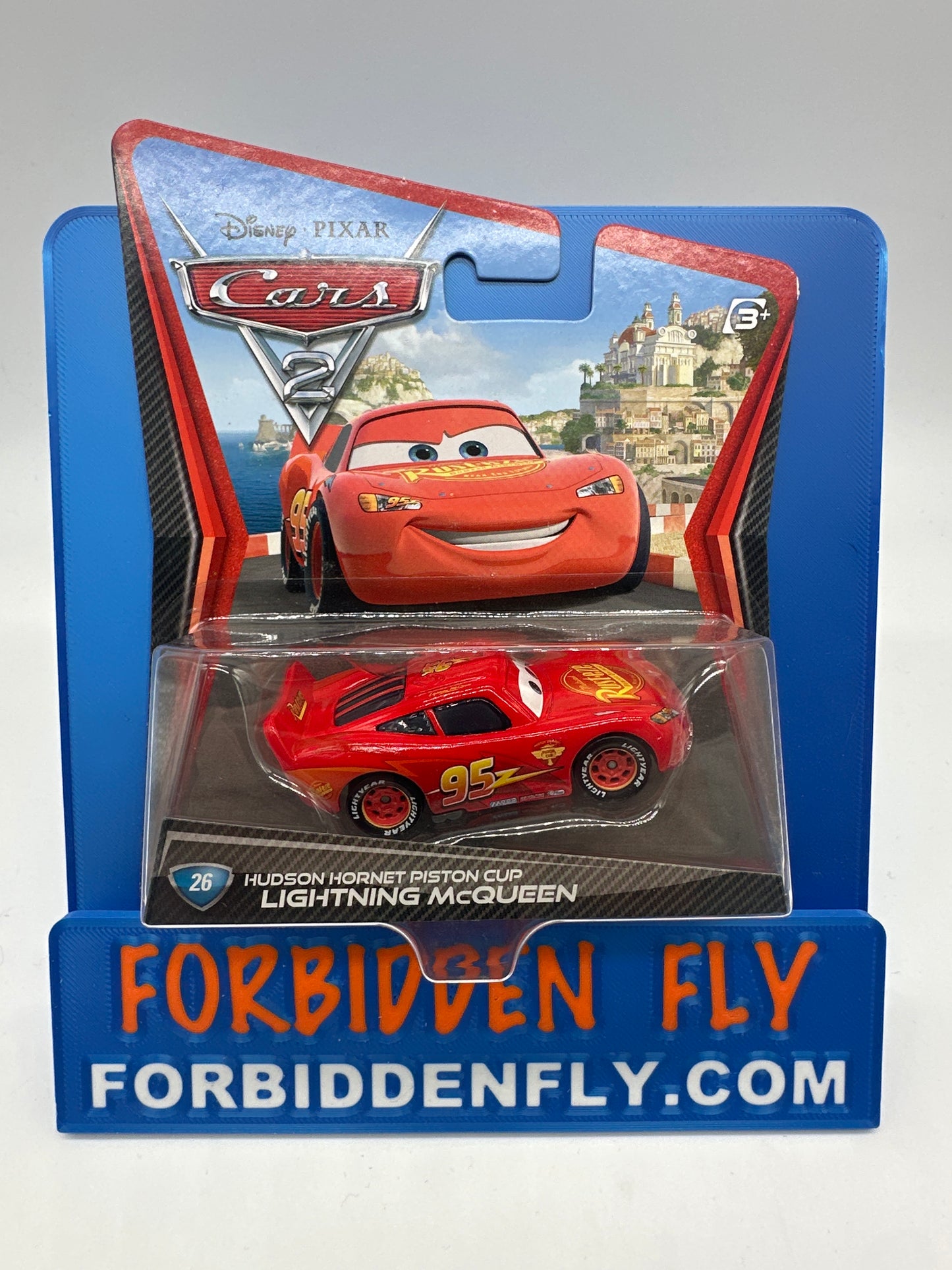 Disney Pixar Cars Movie - Cars 2 Movie - Hudson Hornet Piston Cup Lightning McQueen