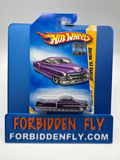 Hot Wheels Mainline - 2009 Factory Stickered - 2009 New Models Series - Custom ‘53 Cadillac - Lot Of 3