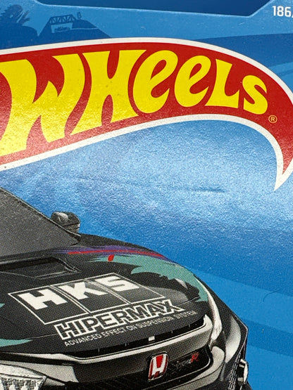 Hot Wheels 2021 Super Treasure Hunt - HKS 2018 Honda Civic Type R