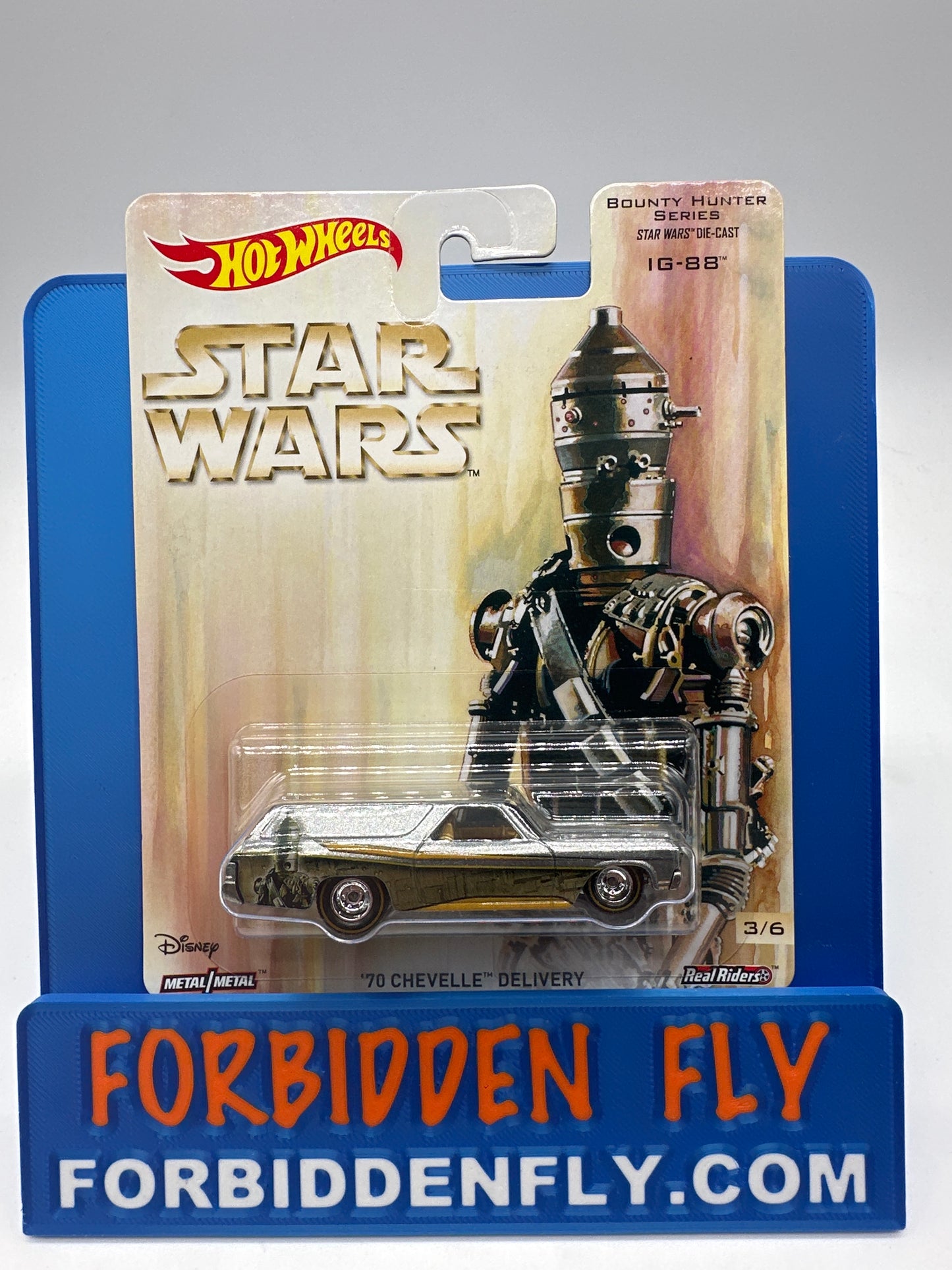 Hot Wheels Premium - Pop Culture Star Wars Bounty Hunter Series - Set of 6