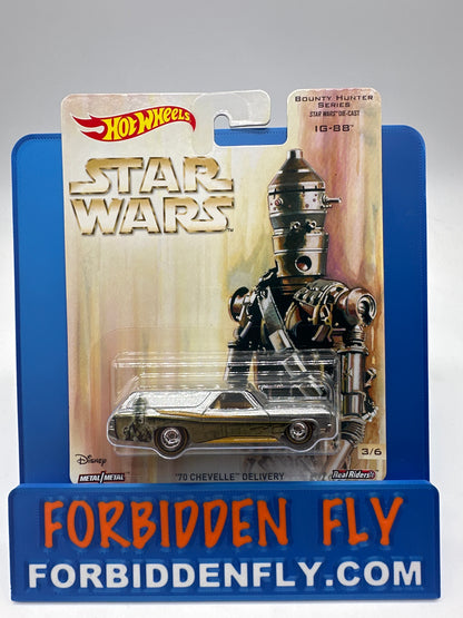 Hot Wheels Premium - Pop Culture Star Wars Bounty Hunter Series - Set of 6