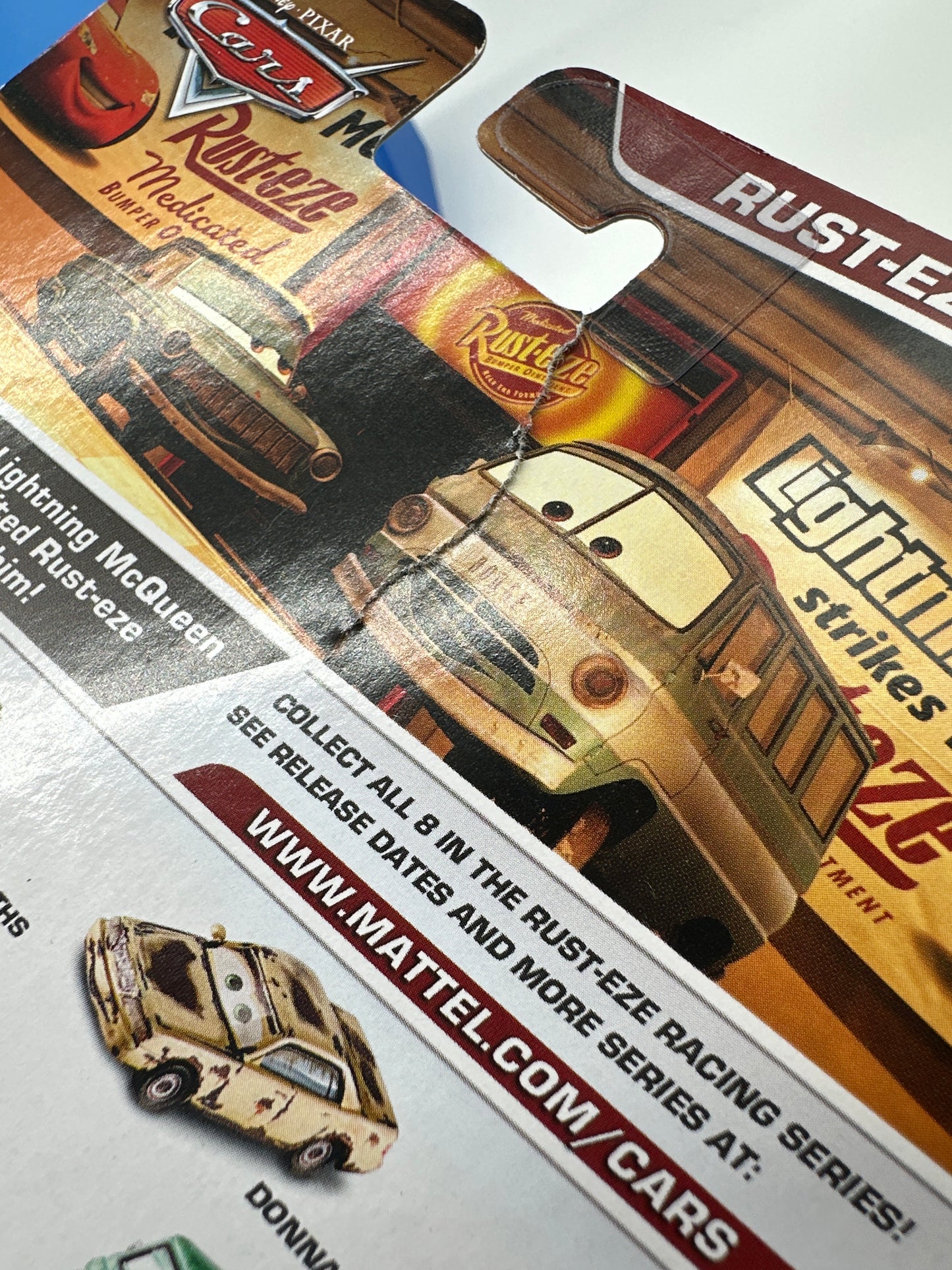 Disney Pixar Cars Movie - Rust-Eze Racing Series - Dusty Rust-Eze