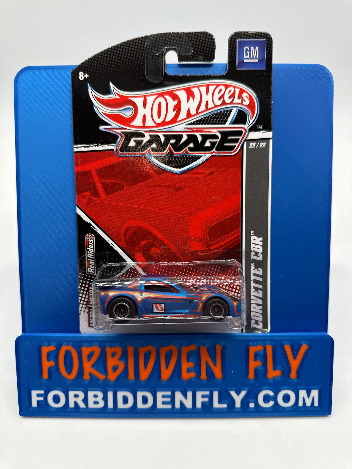 Hot Wheels Premium - HW Garage Series (GM) - Blue Corvette C6R (#22/22)