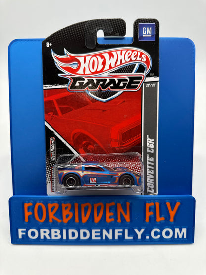 Hot Wheels Premium - HW Garage Series (GM) - Blue Corvette C6R (#22/22)
