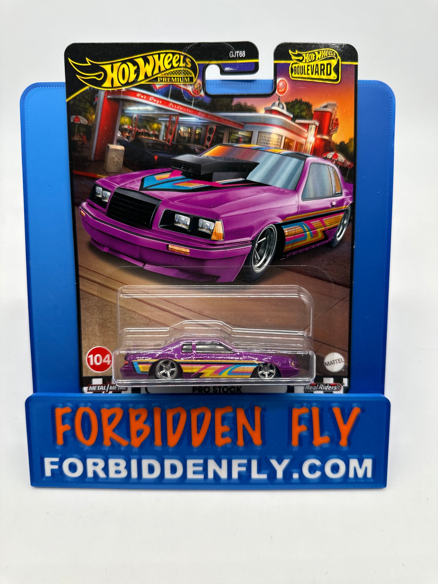 Hot Wheels Boulevard - #104 - ‘86 Ford Thunderbird Pro Stock - Single Car
