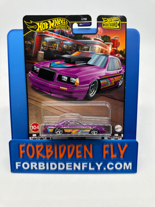 Hot Wheels Boulevard - #104 - ‘86 Ford Thunderbird Pro Stock - Single Car
