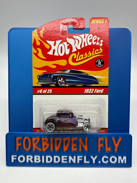 Hot Wheels Classics - Series 1 #6 of 25 - Purple 1932 Ford
