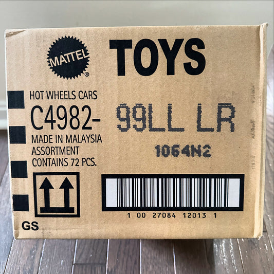 Hot Wheels - Factory Sealed International Cards Mainline Case of 72 - 2024 L Case