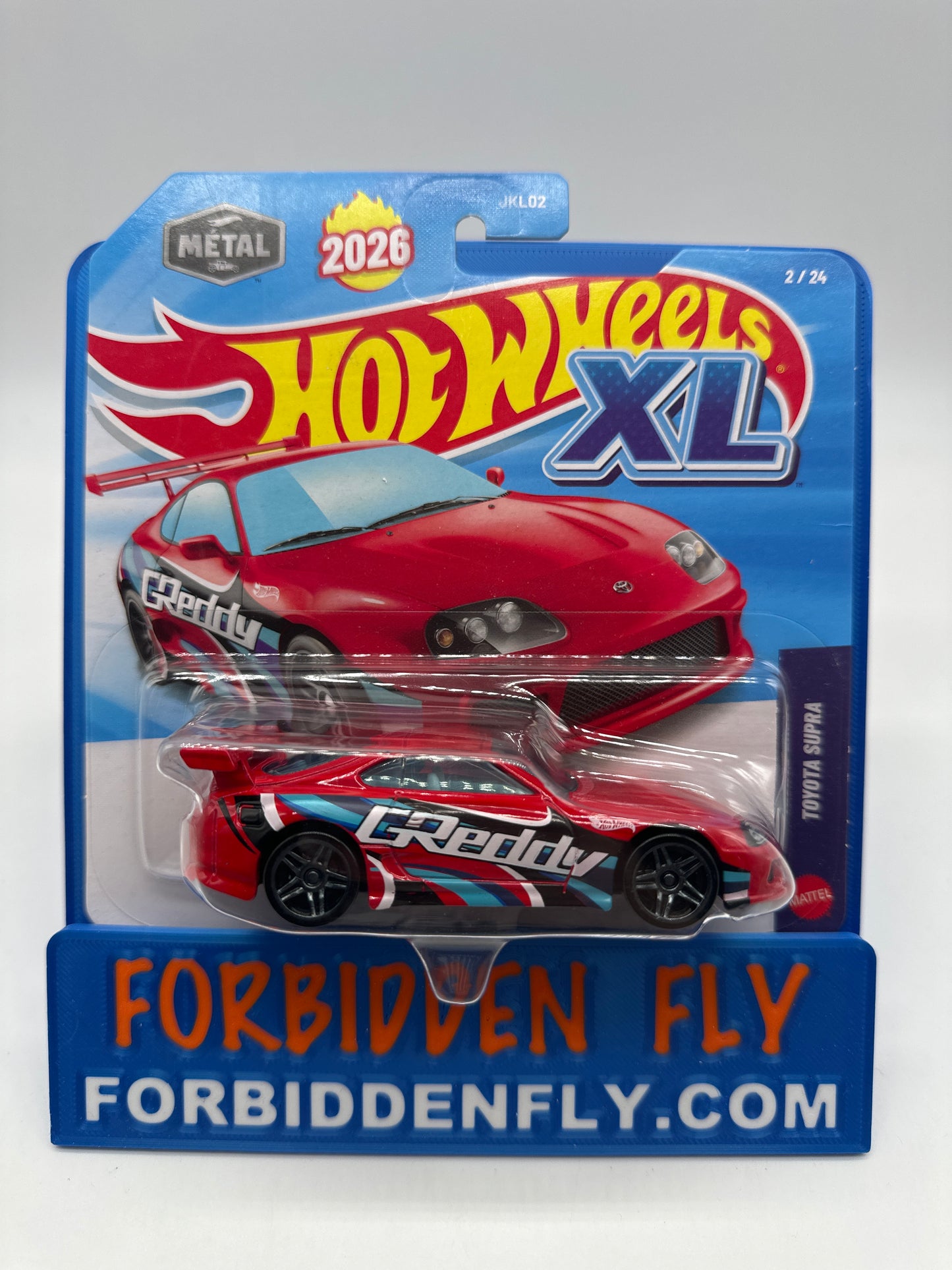 Hot Wheels XL Series - 2026 Release #2/24 - Toyota Supra