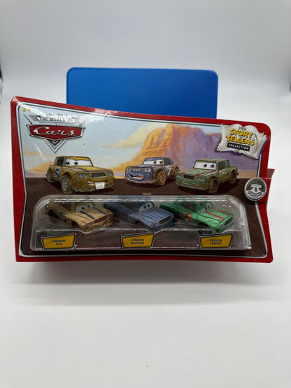 Disney Pixar Cars Movie - Story Tellers Collection Series - The Cousins 3 Pack - Jud, Buford & Cletus