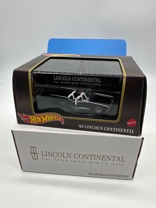 Hot Wheels RLC Red Line Club - Black ‘61 Lincoln Continental