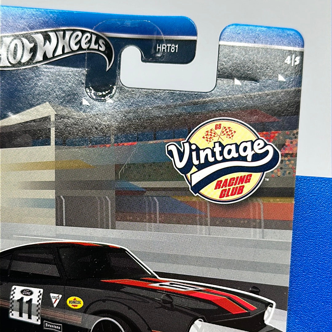 Hot Wheels Mainline - 2024 Vintage Racing Club Series 2 - Black & Red Custom Ford Maverick