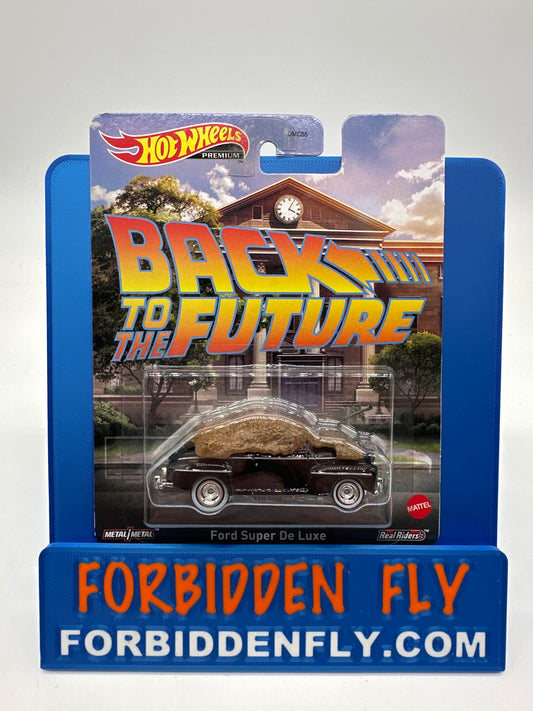 Hot Wheels 2023 Retro Entertainment Premium Single - Back To The Future - Ford Super De Luxe