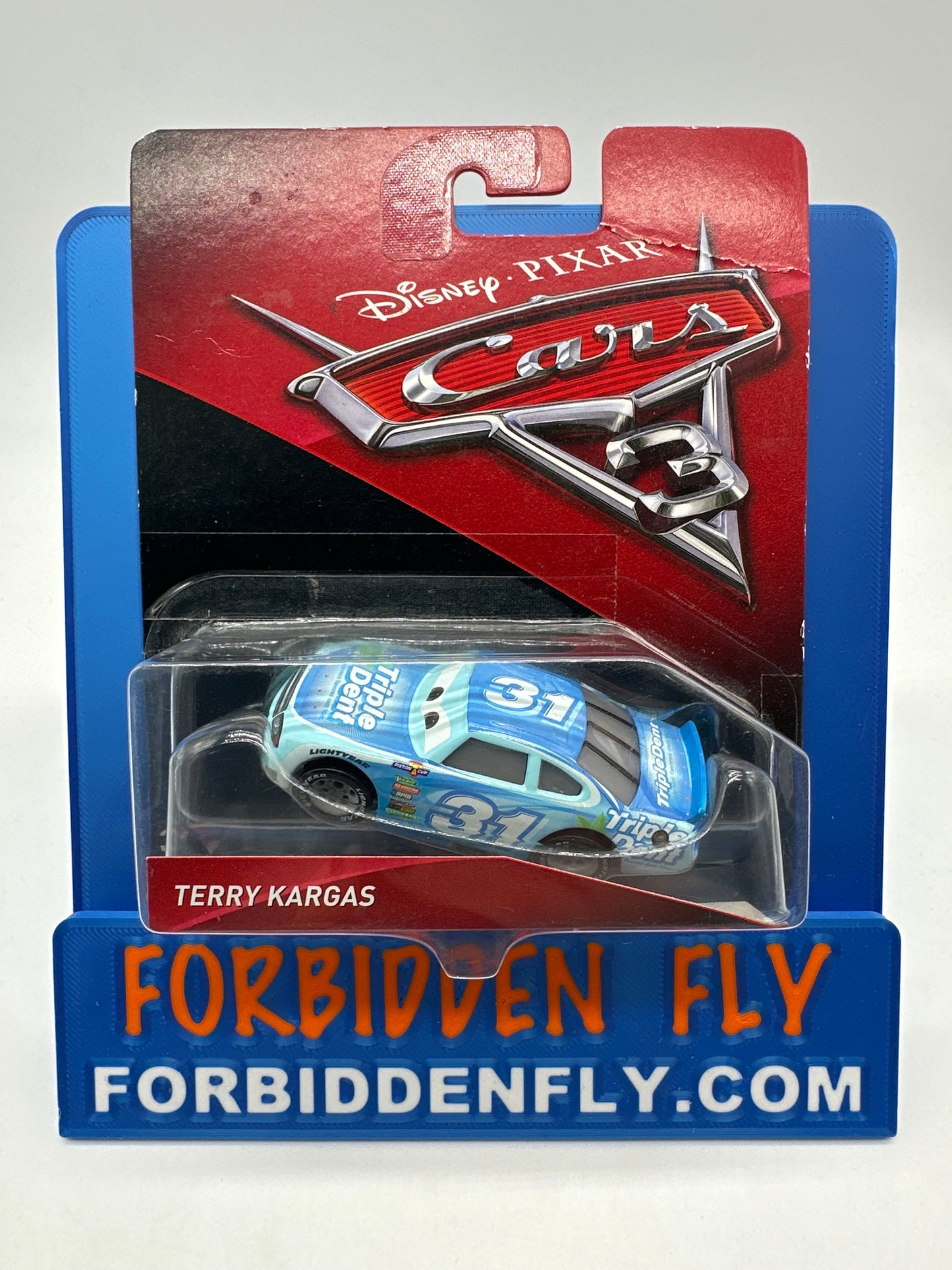 Disney Pixar Cars Movie - Cars 3 - Terry Kargas Piston Cup Racer #31