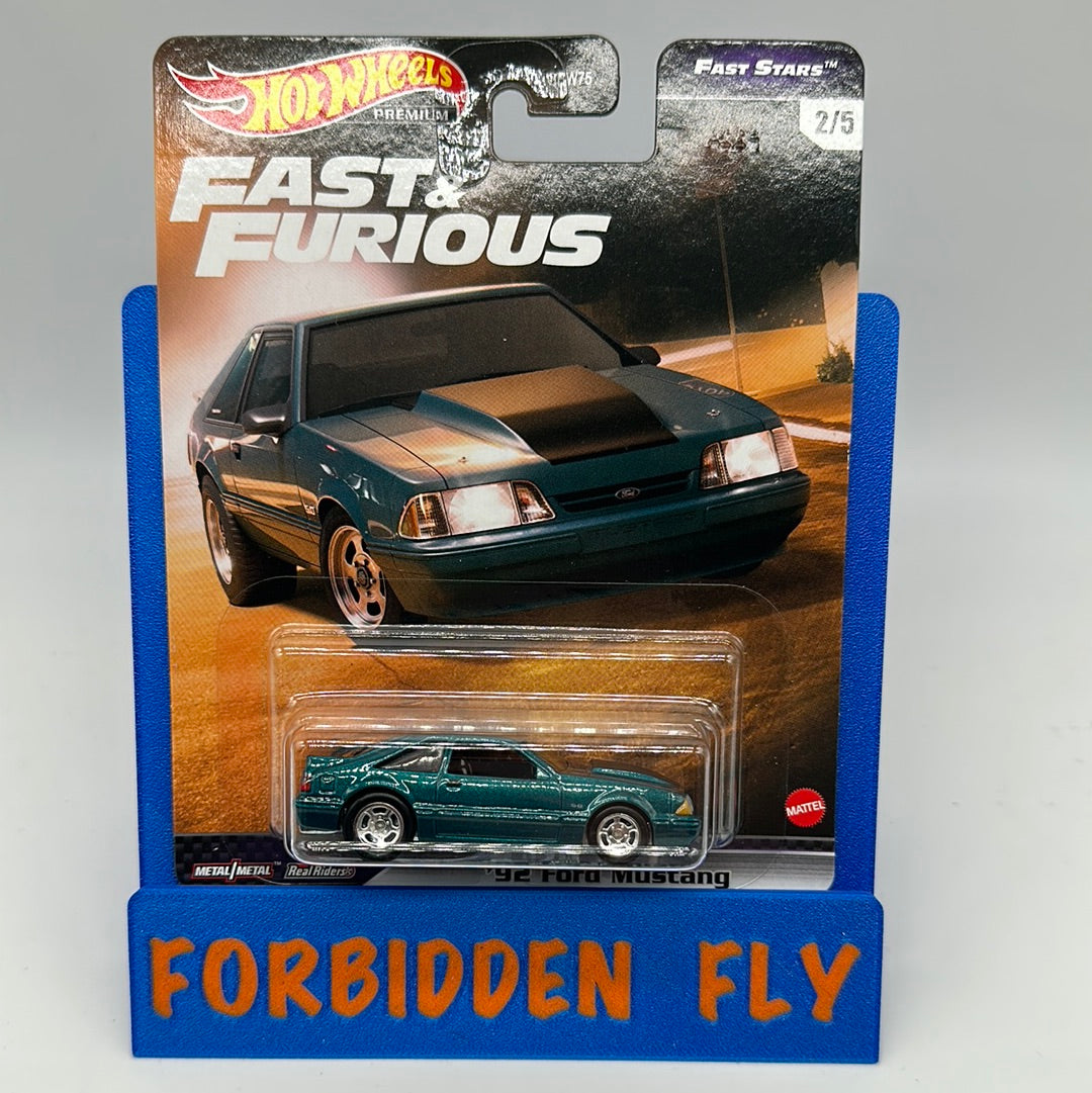 Hot Wheels Premium - Fast & Furious - Fast Stars Series #2/5 - ‘92 Ford Mustang