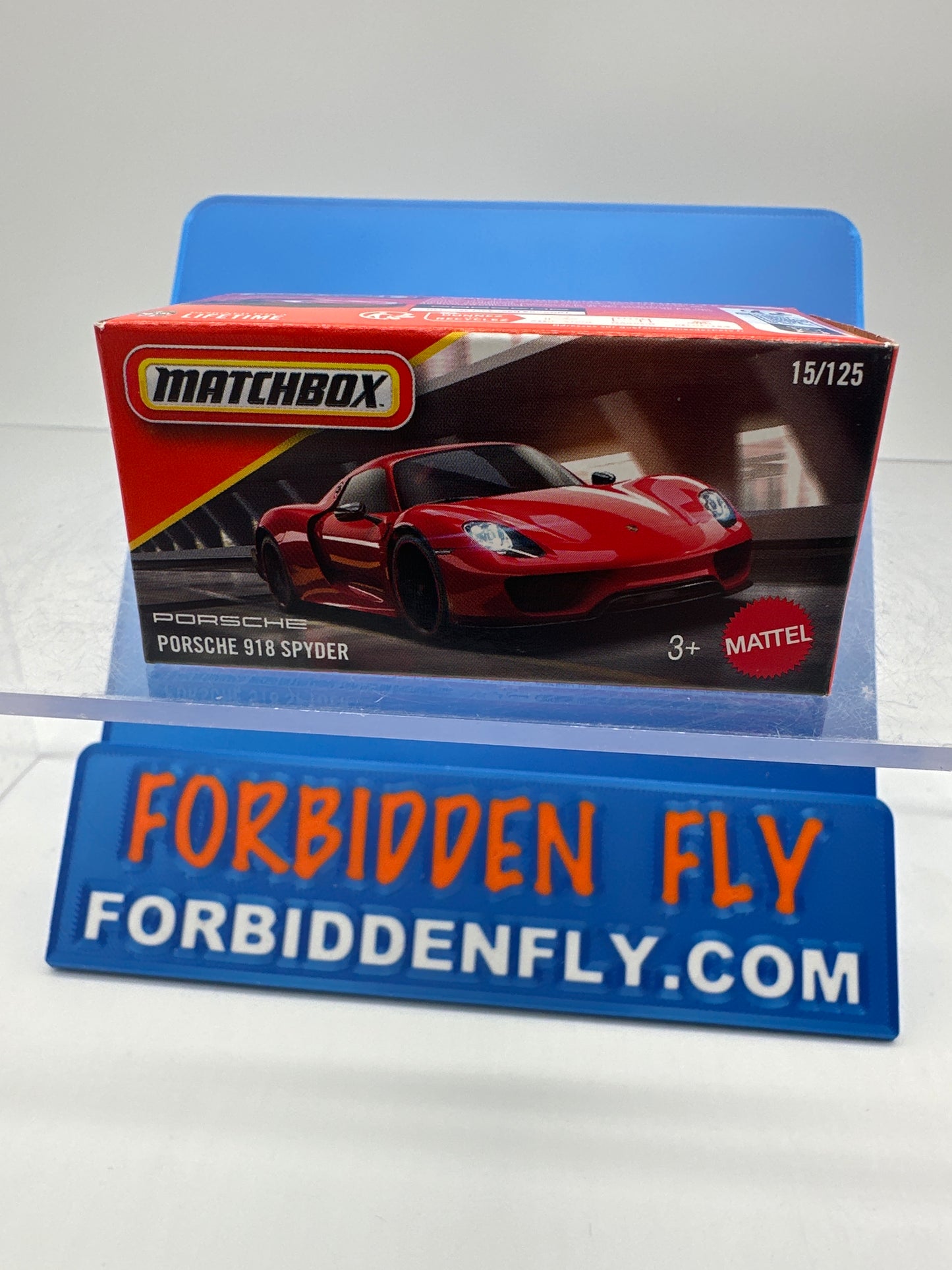 Matchbox Power Grabs 2025 - #15/125 - Porsche 918 Spyder - Red