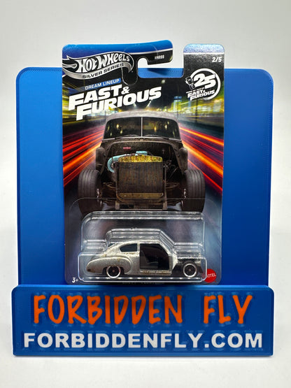 Hot Wheels 2026 Silver Series - Wal Mart Exclusive - Fast & Furious Dream Lineup Series - Complete Set Of 5