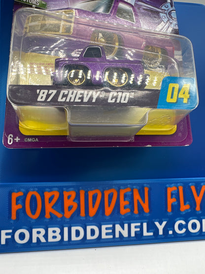 CarTuned - Hobby Exclusive - Series 1 - #04 - Purple ‘87 Chevy C10