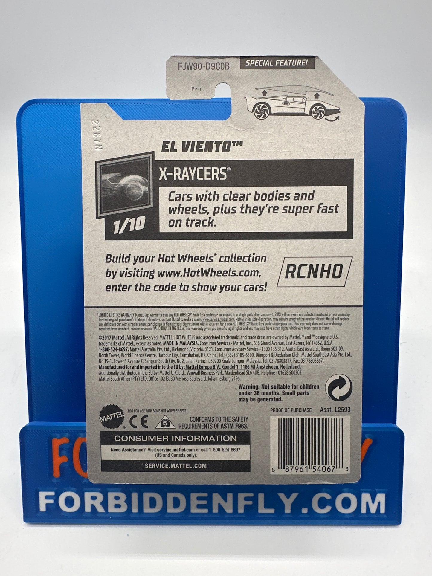 Hot Wheels Regular Treasure Hunt - Factory Stickered 2018 B Case - El Viento