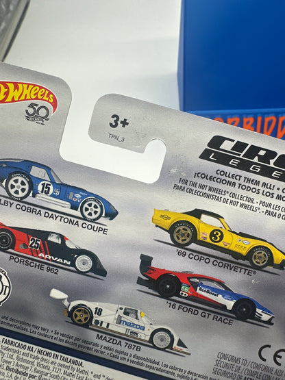Hot Wheels Car Culture Premium - Circuit Legends Series Single - #3/5 - Porsche 962 - Advan Livery