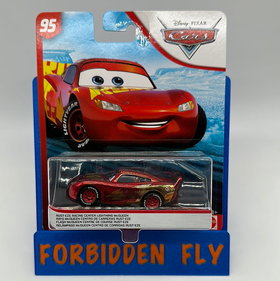 Disney Pixar Cars Movie - 2019 Release White Card - Rusteze Racing Center Lightning McQueen