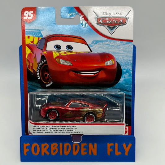 Disney Pixar Cars Movie - 2019 Release White Card - Rusteze Racing Center Lightning McQueen