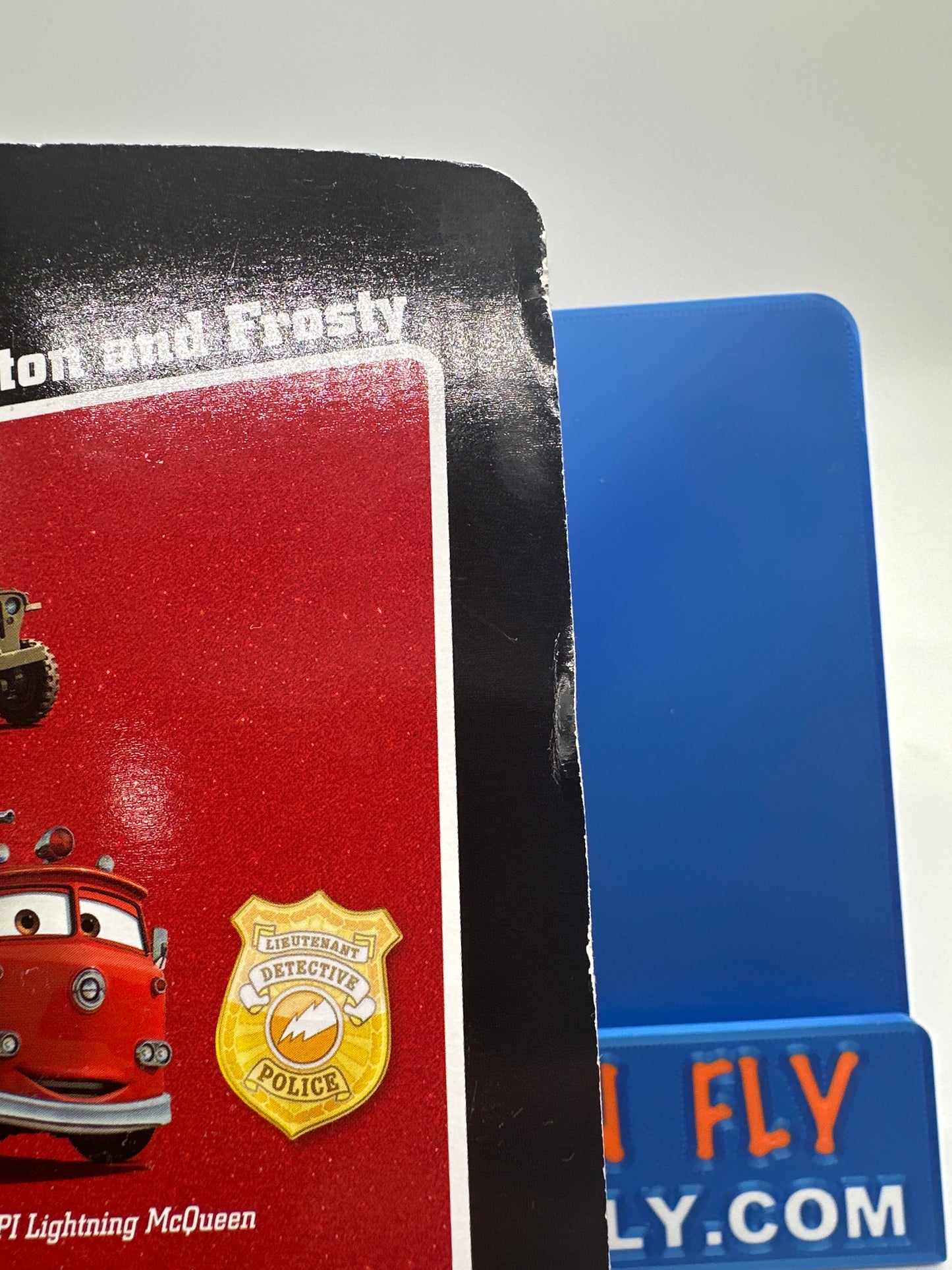 Disney Pixar Cars Movie - Disney Store 1:43 Exclusive - Chaser Series - Lewis Hamilton and Frosty