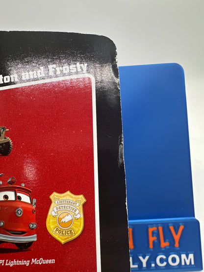 Disney Pixar Cars Movie - Disney Store 1:43 Exclusive - Chaser Series - Lewis Hamilton and Frosty