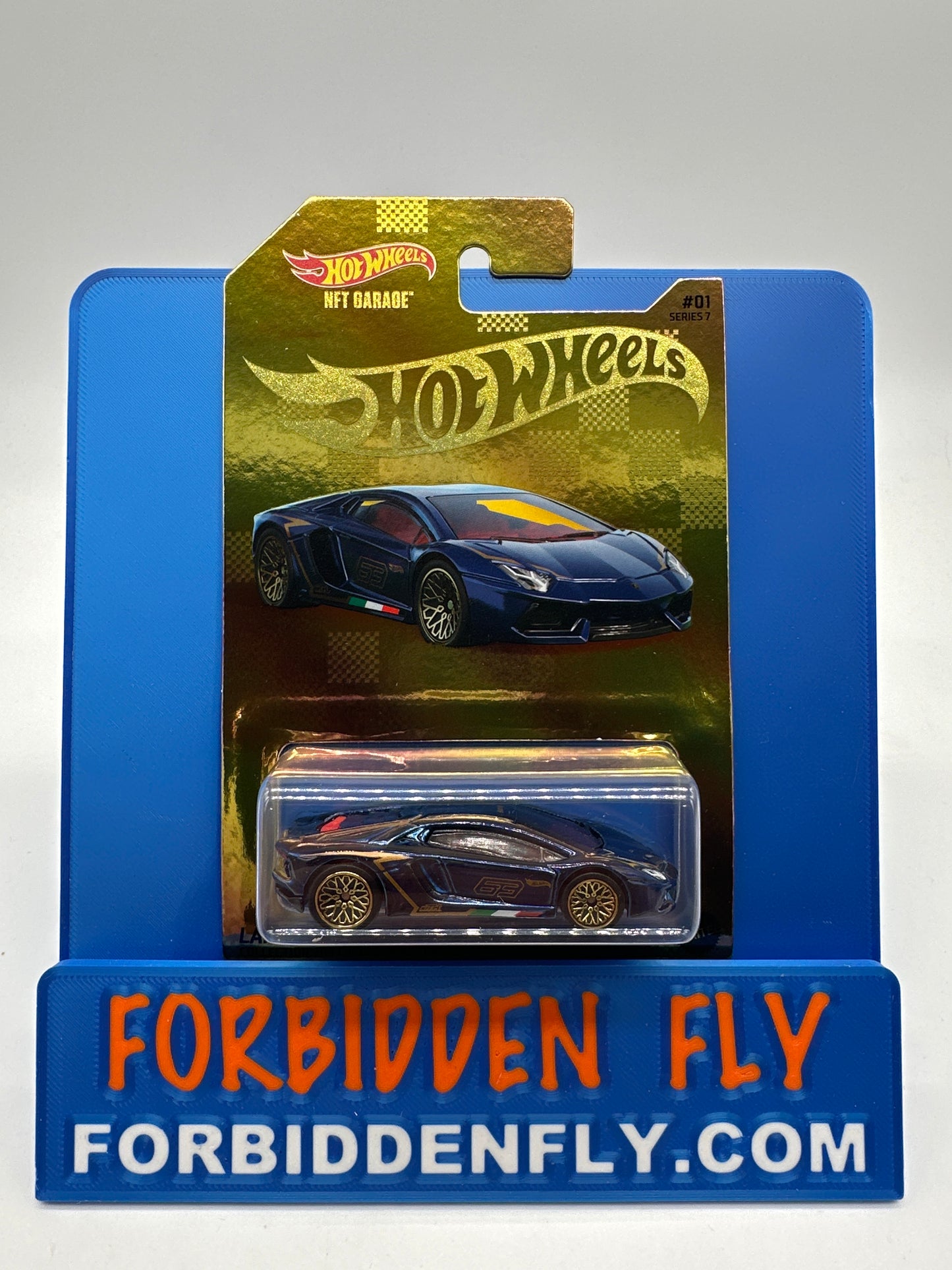 Hot Wheels NFT Series 7 - HW Countoured - Lamborghini Aventador Coupe - NFTH