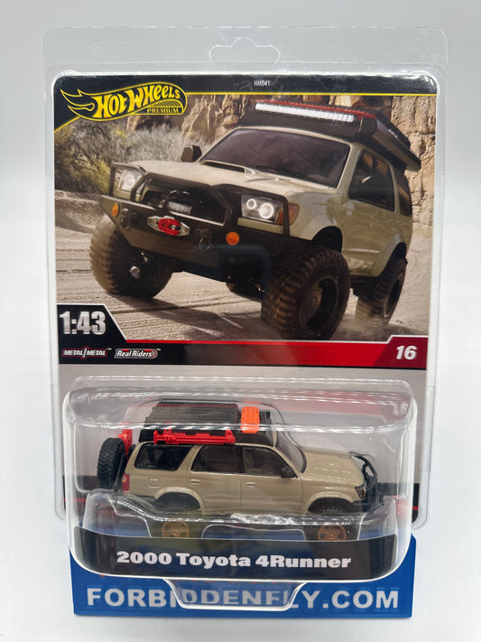 Hot Wheels Premium - 1:43 Scale #16 - 2000 Toyota 4Runner