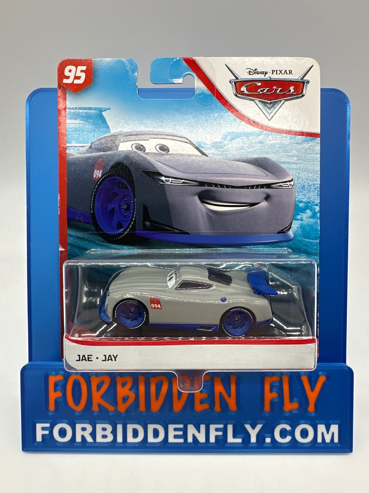 Disney Pixar Cars Movie - Rust-Eze Racing Center Series - Jae (Jay)