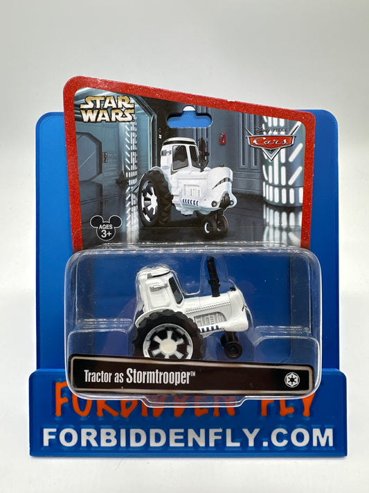 Disney Pixar Cars Movie - Disney Store Parks Exclusive Star Wars Series - Tractor as Stormtrooper