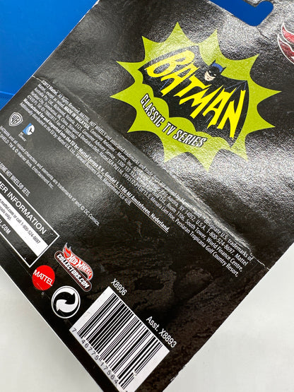 Hot Wheels 2013 Retro Entertainment Premium Single - DC Batman Classic TV Series Batmobile (Movie Reel Packaging)
