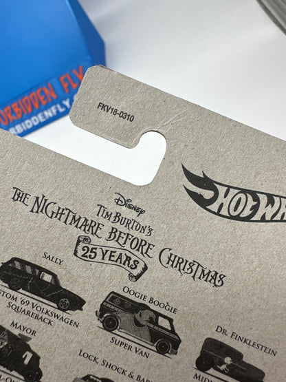 Hot Wheels Mainline - Walmart Exclusive 2018 Nightmare Before Christmas Series - Complete Set of 8