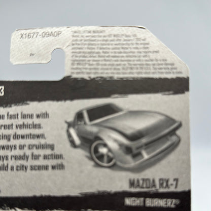 Hot Wheels 2013 Regular Treasure Hunt - Mazda RX-7 - Silver