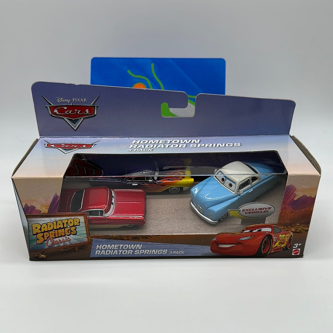 Disney Pixar Cars Movie - Radiator Springs Classic Series - Hometown Radiator Springs 3 Pack (w/ Exclusive Vehicle)