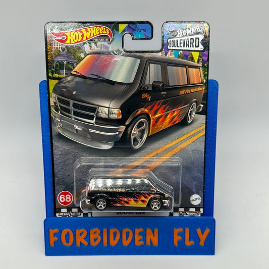 Hot Wheels Boulevard Single - #68 - Dodge Van (HW Fire Protection)