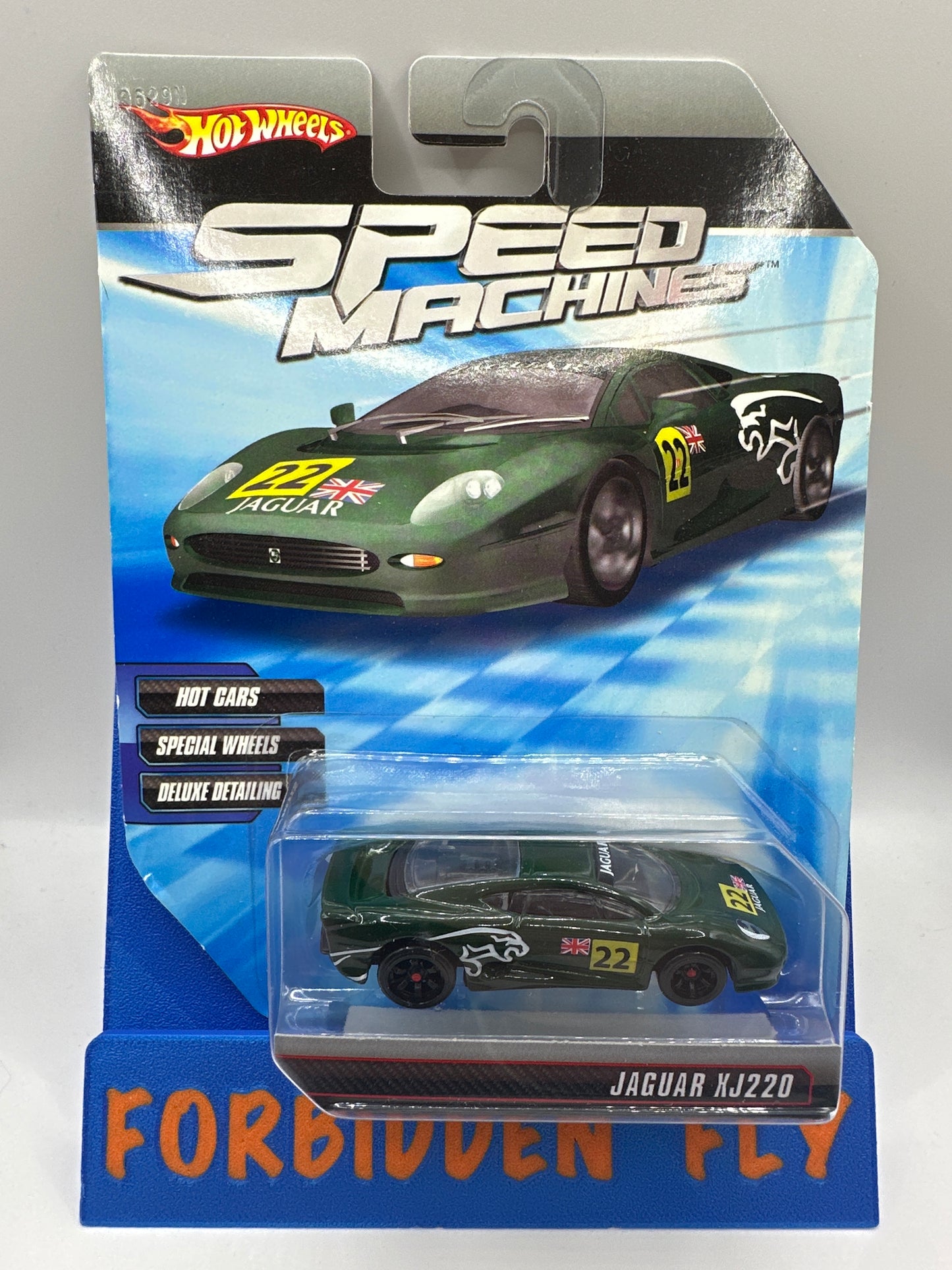 Hot Wheels Premium 2012 Speed Machines Series Single - Green Jaguar XJ220
