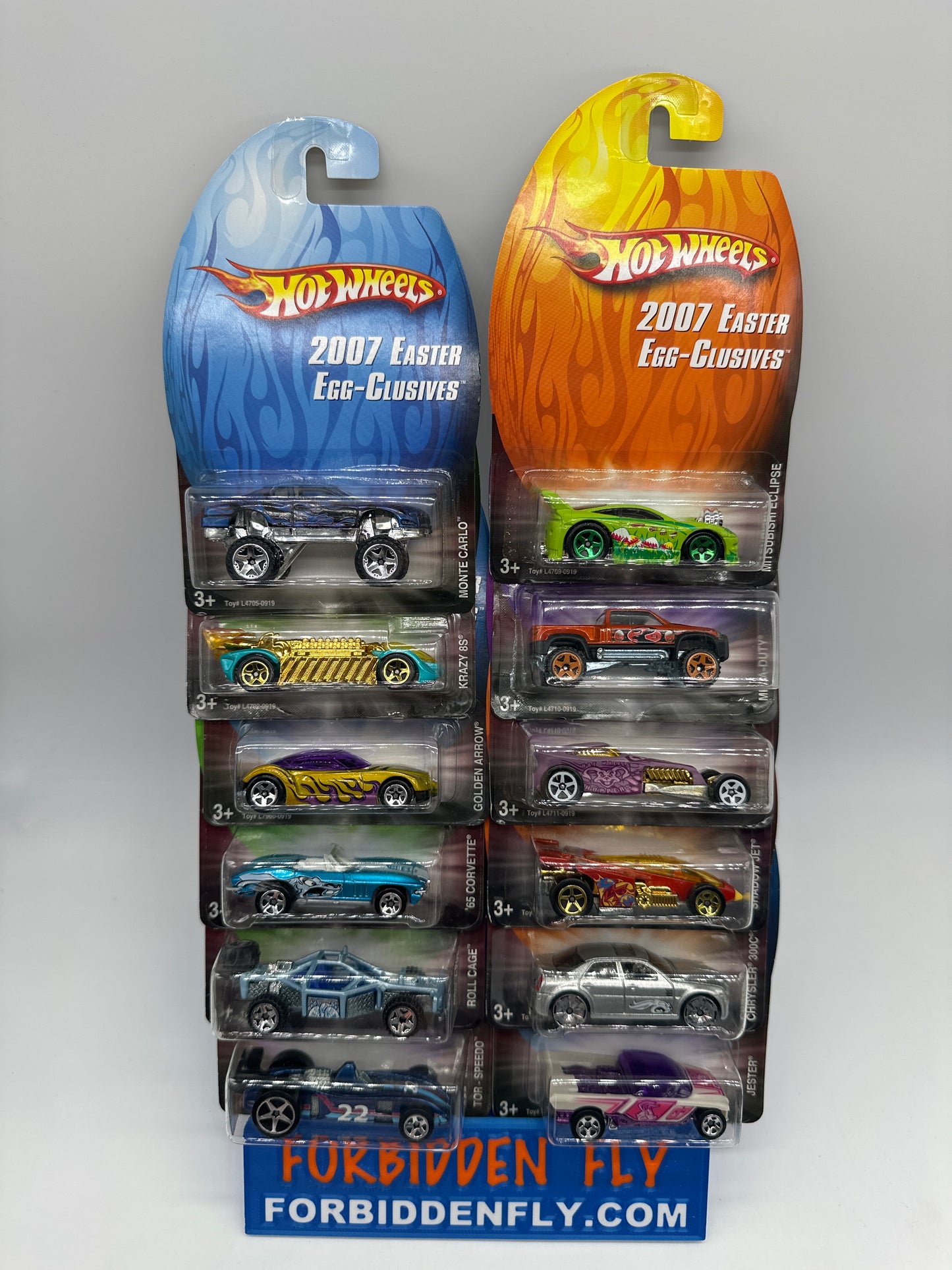 Hot Wheels - 2007 Easter Egg-Clusives Series - Complete Set of 12