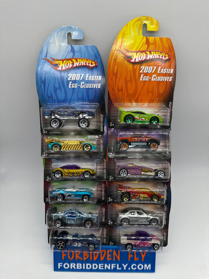 Hot Wheels - 2007 Easter Egg-Clusives Series - Complete Set of 12