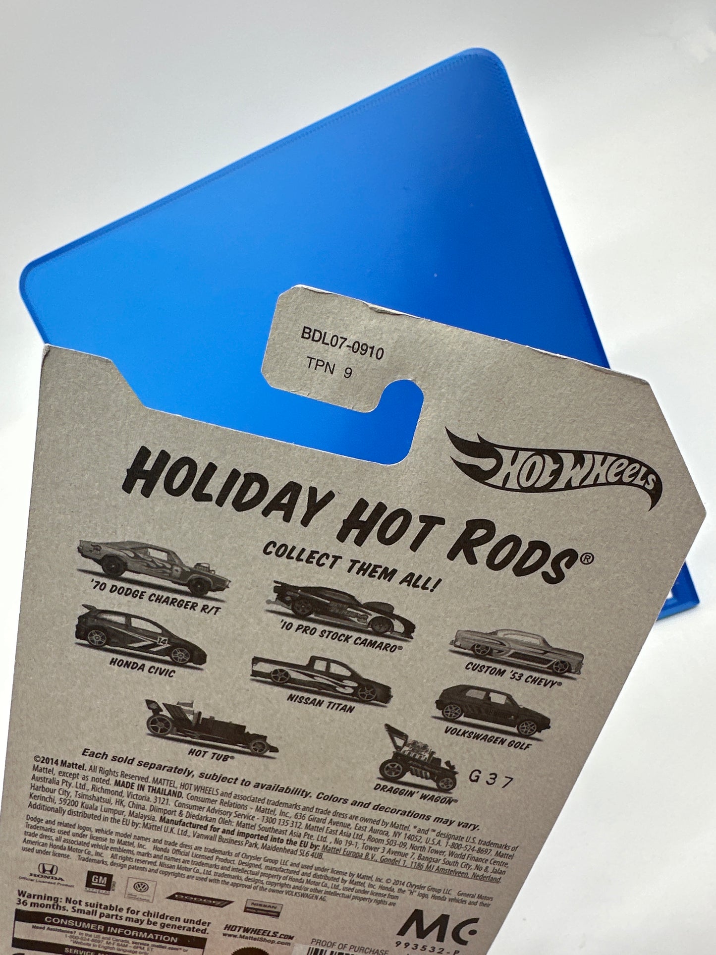 Hot Wheels - Wal Mart Exclusive 2014 Holiday Hot Rods Series - Complete Set of 8