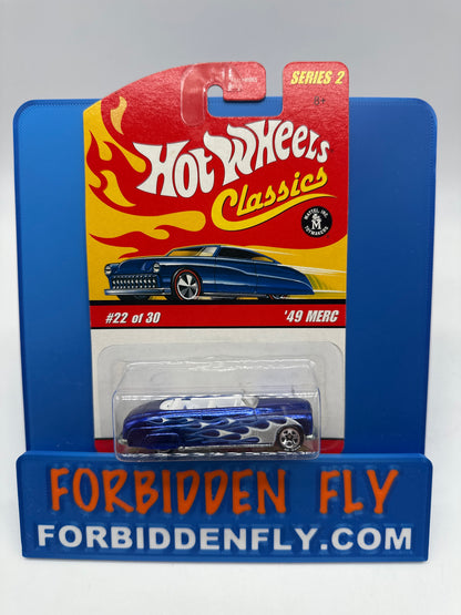 Hot Wheels Classics - Series 2 #22 of 30 - Blue ‘49 Merc