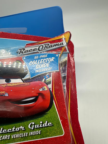 Disney Pixar Cars Movie - Race O Rama - Night Vision Lightning McQueen (w/ 2009 Collector Guide)
