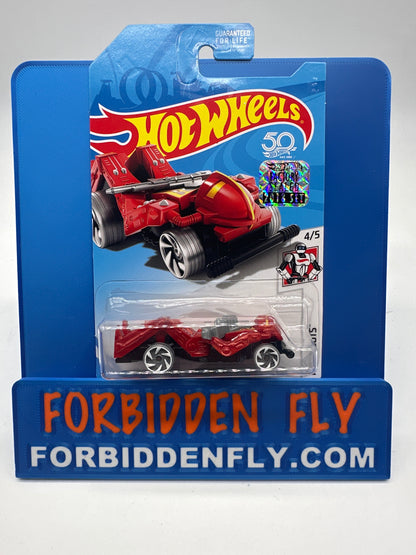 Hot Wheels Regular Treasure Hunt - Factory Stickered 2018 E Case - Zombot